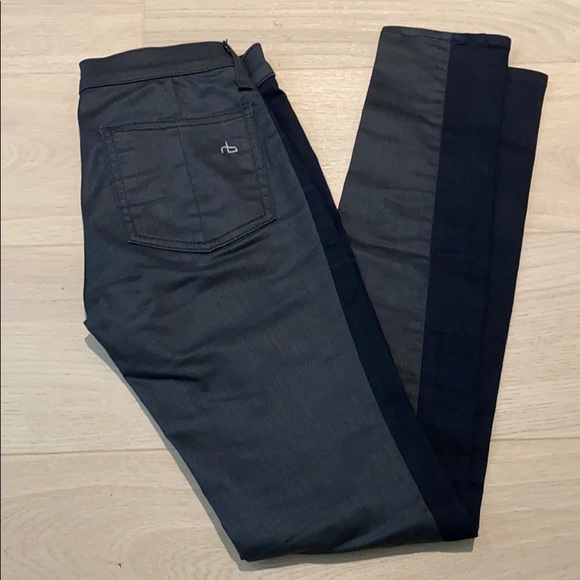RAG & BONE black denim, size 24 - Picture 1 of 8
